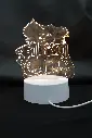 3D Lights Ramadan Mubarak 