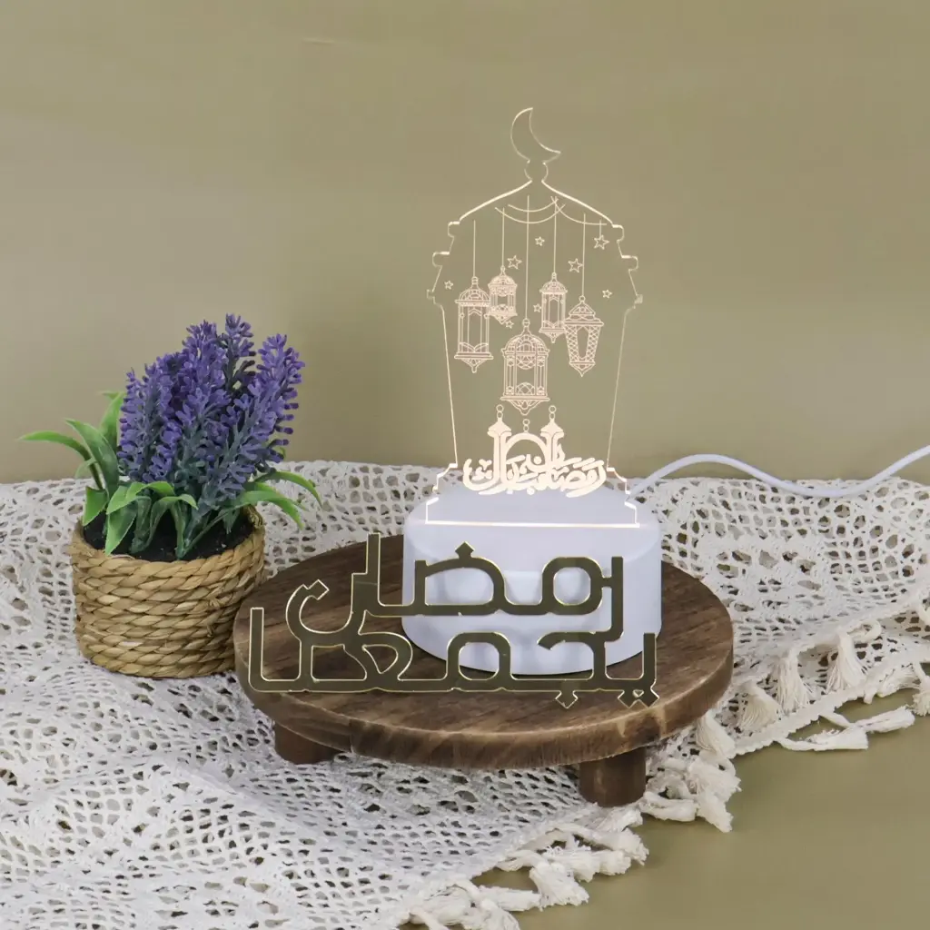 3D Lights Ramadan lantern