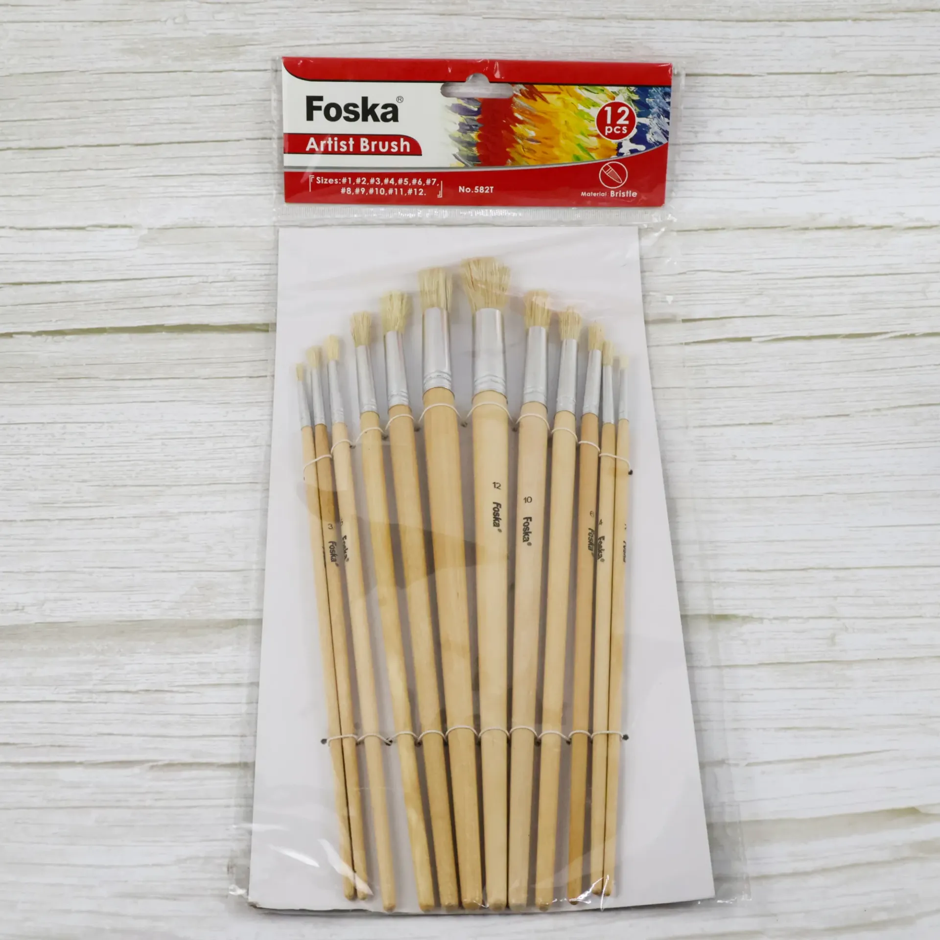 Artist Brush Set – 12 Pieces