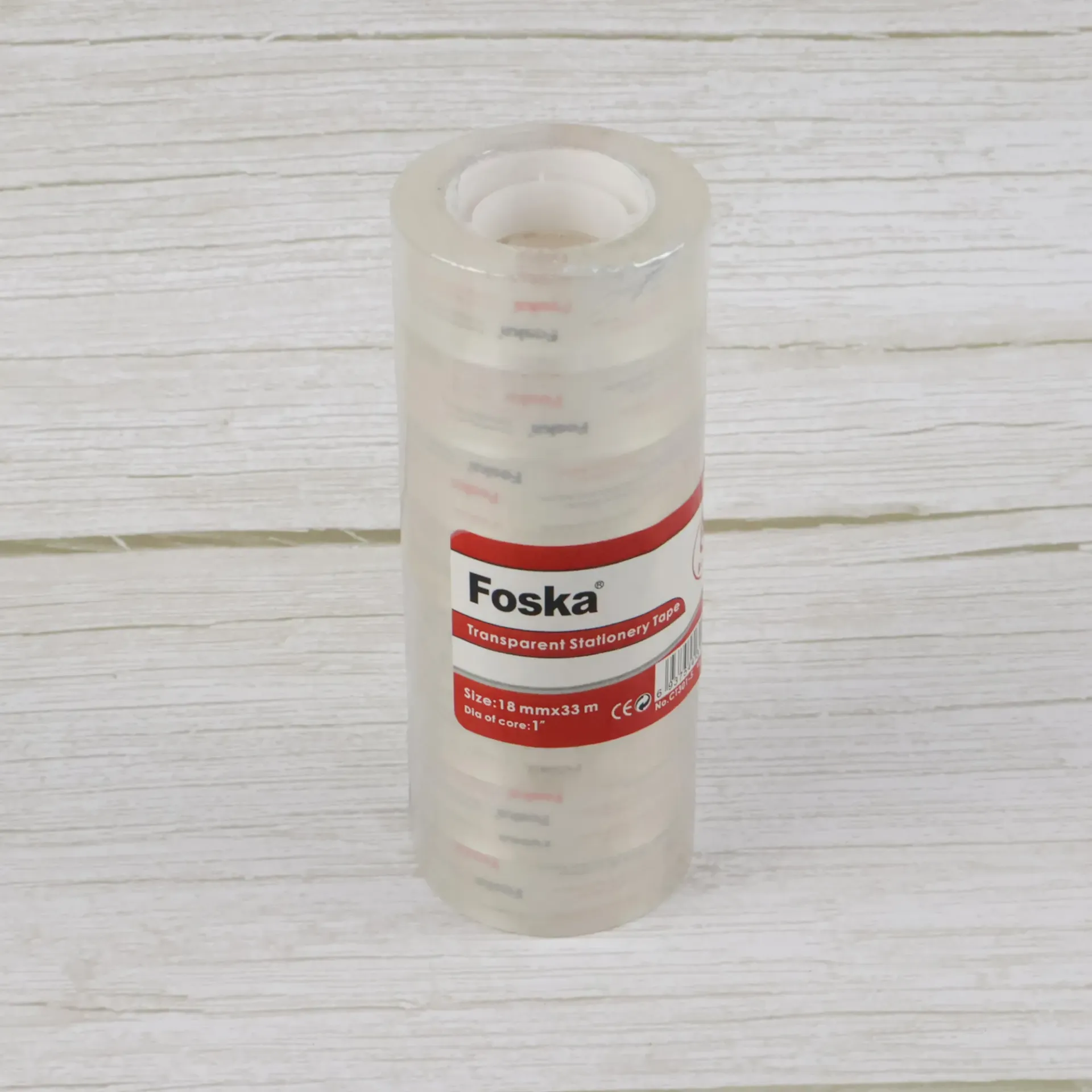 Transparent Stationery Tape – 18mm × 33m