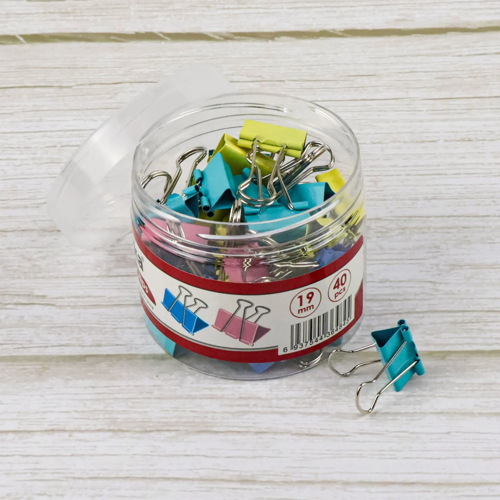 Colored Binder Clips – Multiple Sizes
