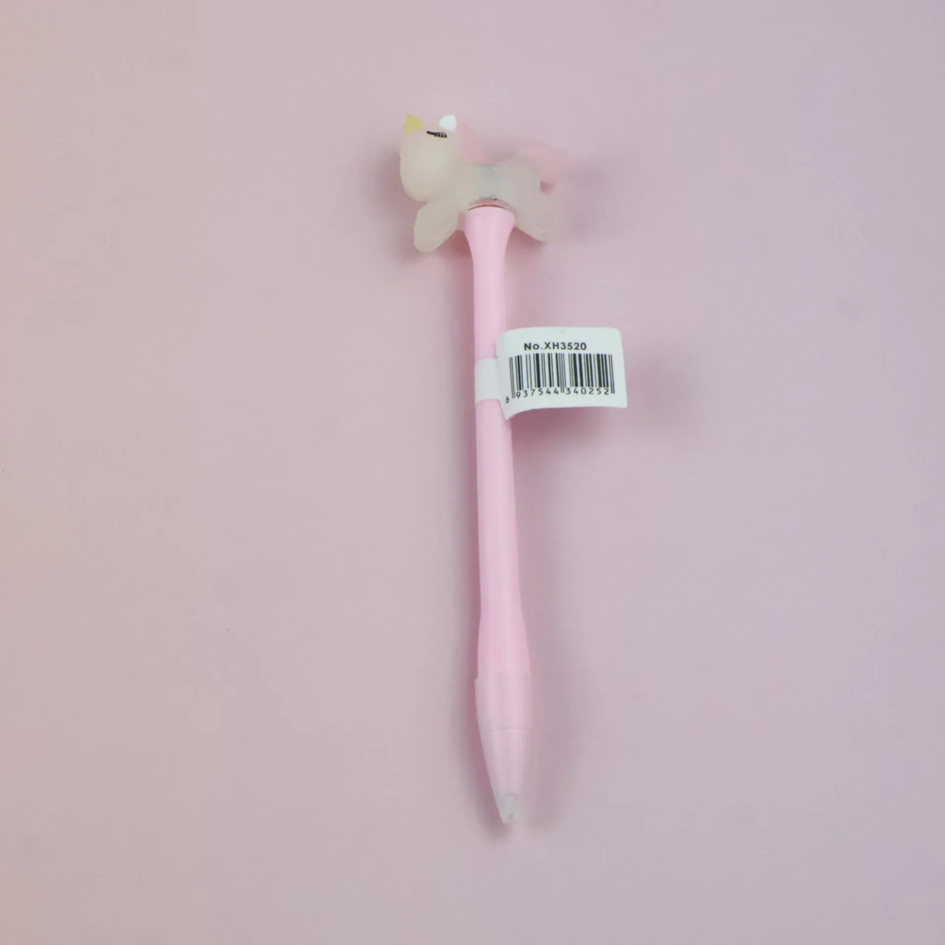Cute Unicorn Flash Ballpoint Pen – Light-Up Novelty Pen