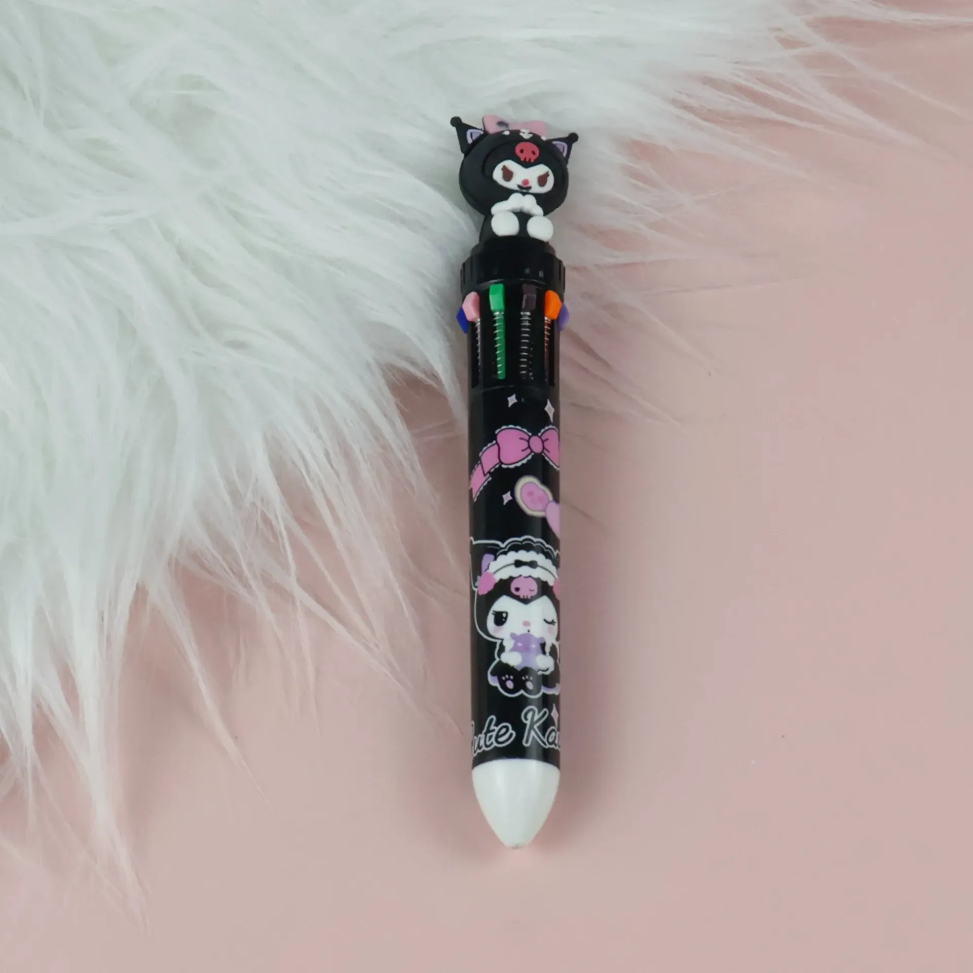 Cute Character Multi-Color Ballpoint Pen – Fun Novelty Pen