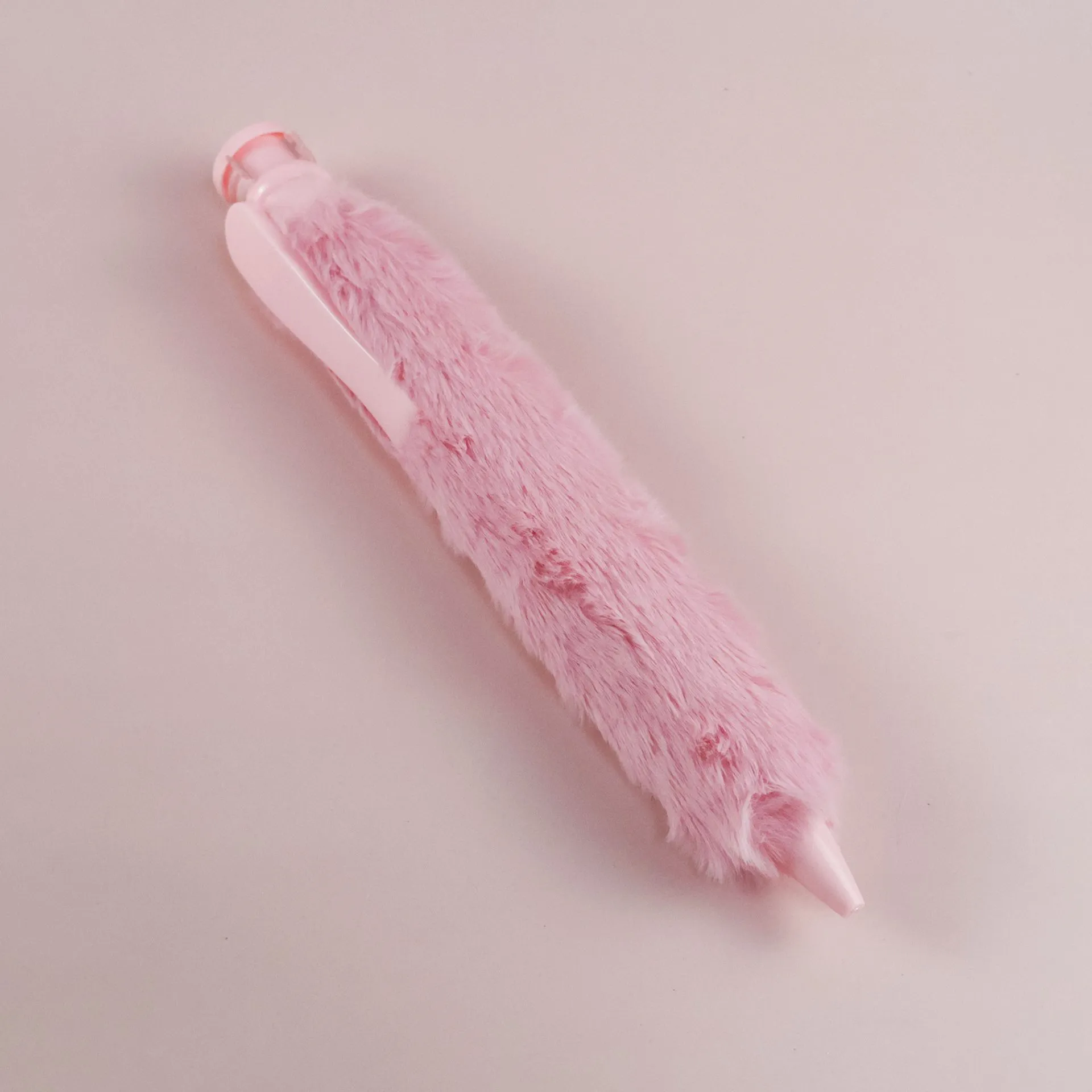 Fluffy Plush Ballpoint Pen – Soft Furry Design | Cute Writing Pen