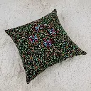  Embroidered pillowcase with zipper for cushions