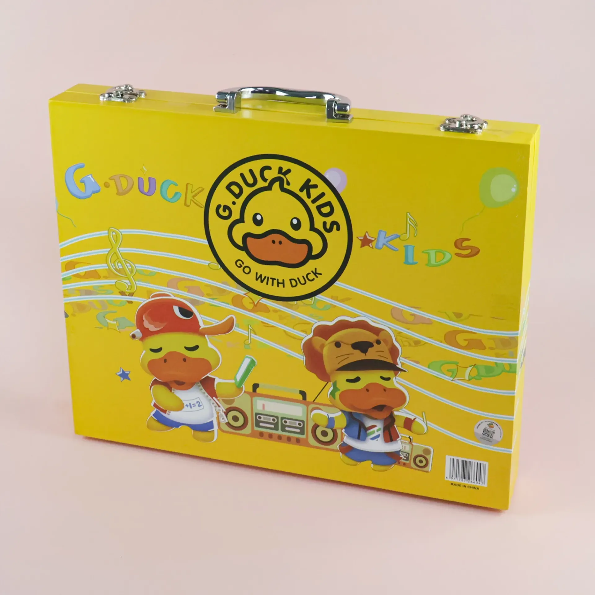 Kids Art Set with Carrying Case – Creative Drawing and Coloring Kit