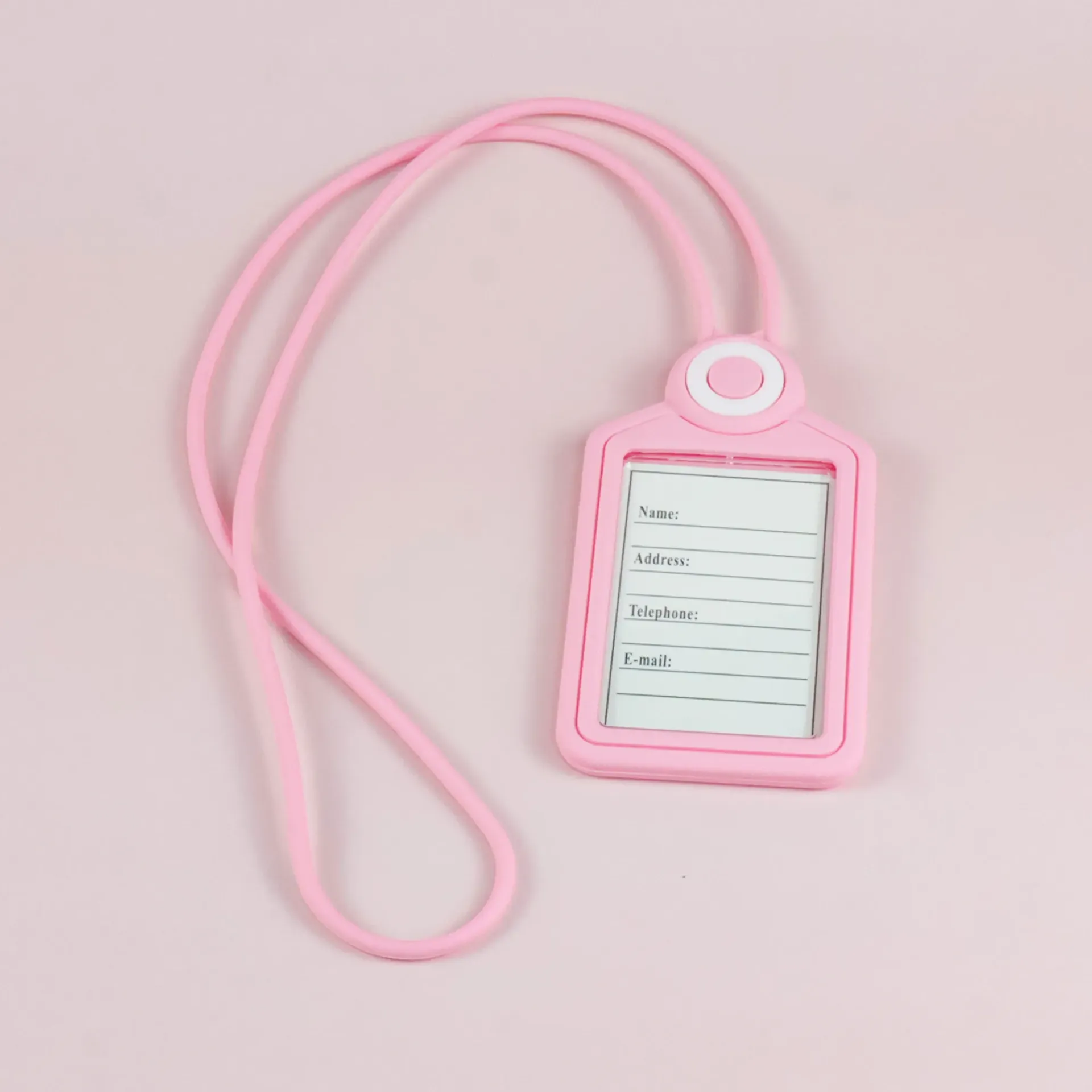 ID Card Holder with Neck Strap