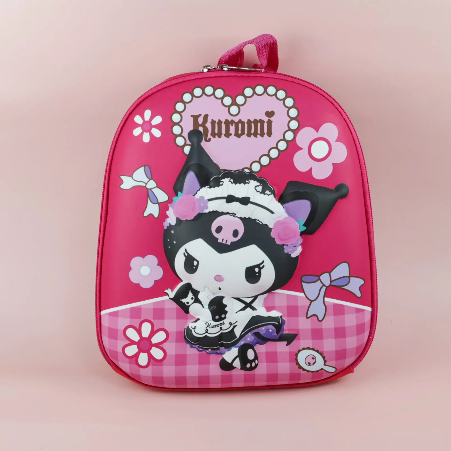 Kuromi 3D Hard Shell Kids Backpack