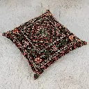  Embroidered pillowcase with zipper for cushions