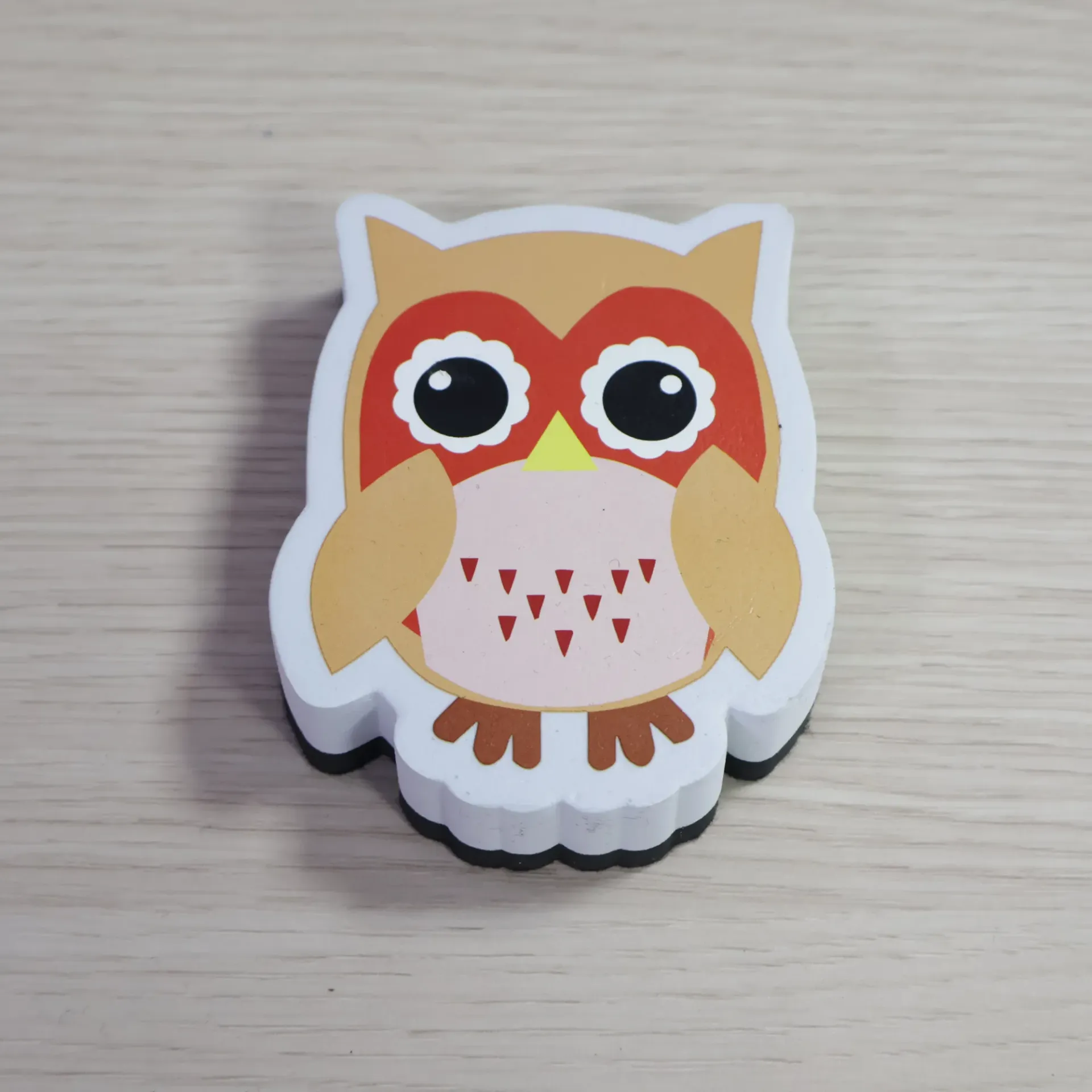 Magnetic Whiteboard Eraser – Owl Design