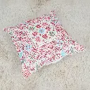  Embroidered pillowcase with zipper for cushions