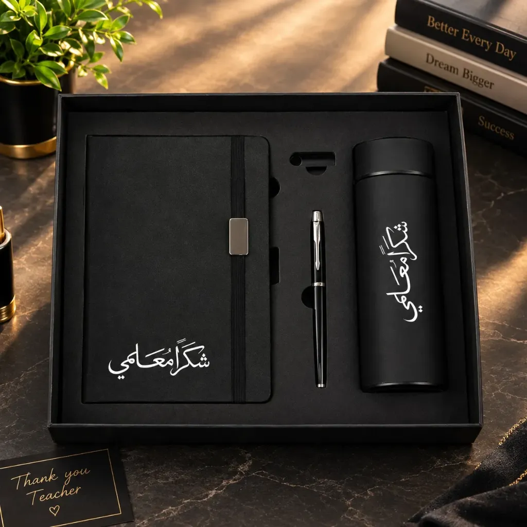 Black Gift Set – For Male Teachers