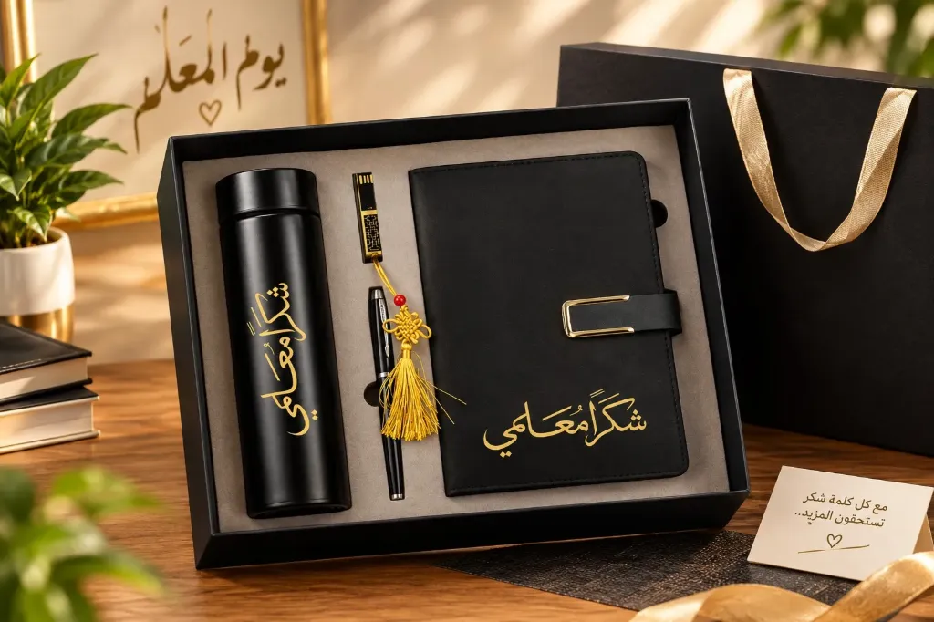 Executive Black Gift Set – For Male Teachers