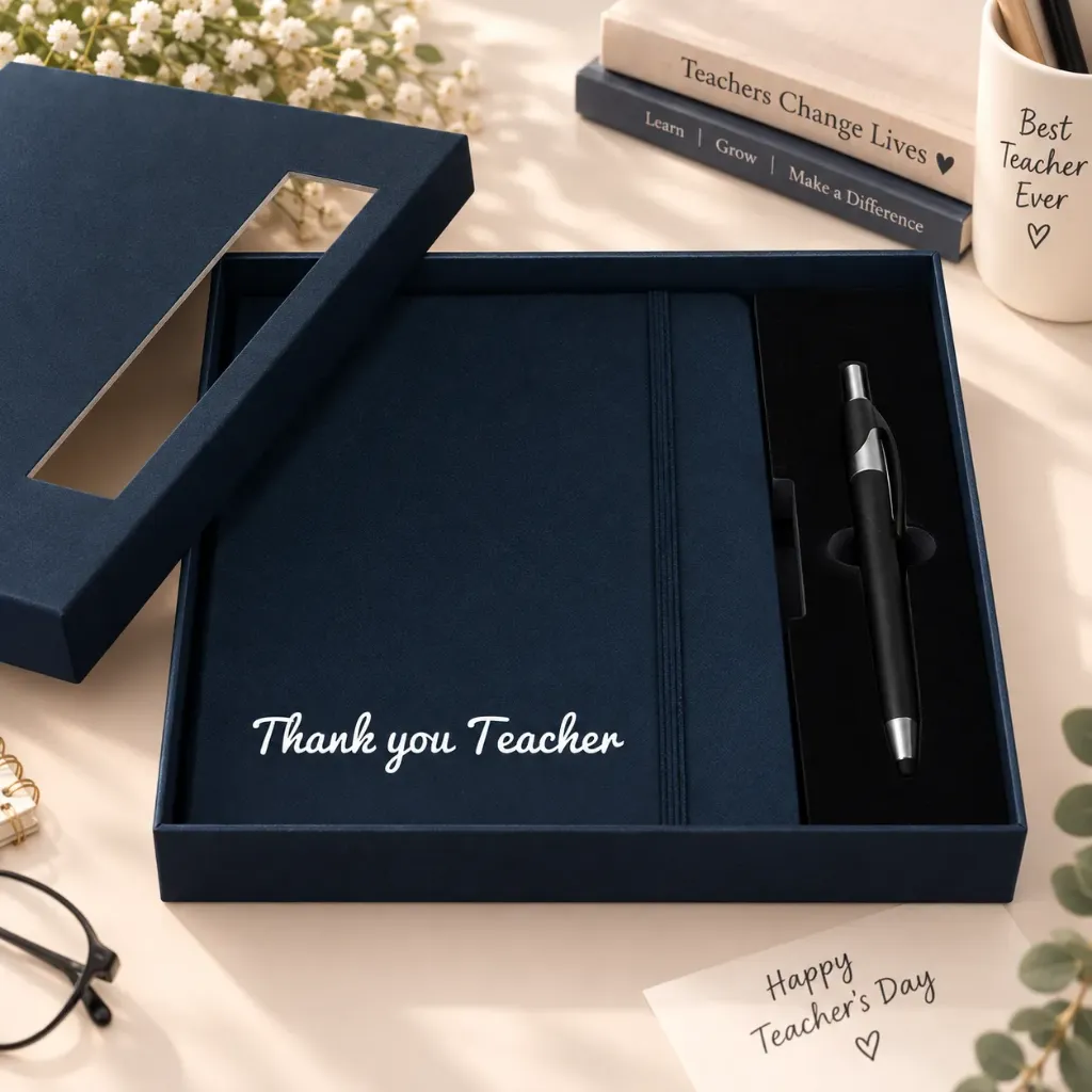 Teachers Gift Notebook & Pen Set
