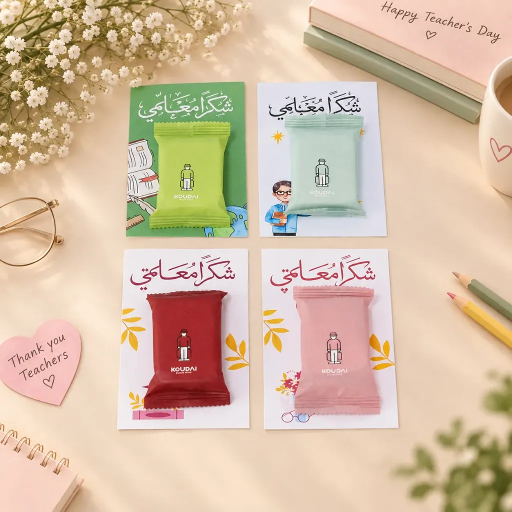 Wet Wipes with Card Teacher’s Day Gift (Female)