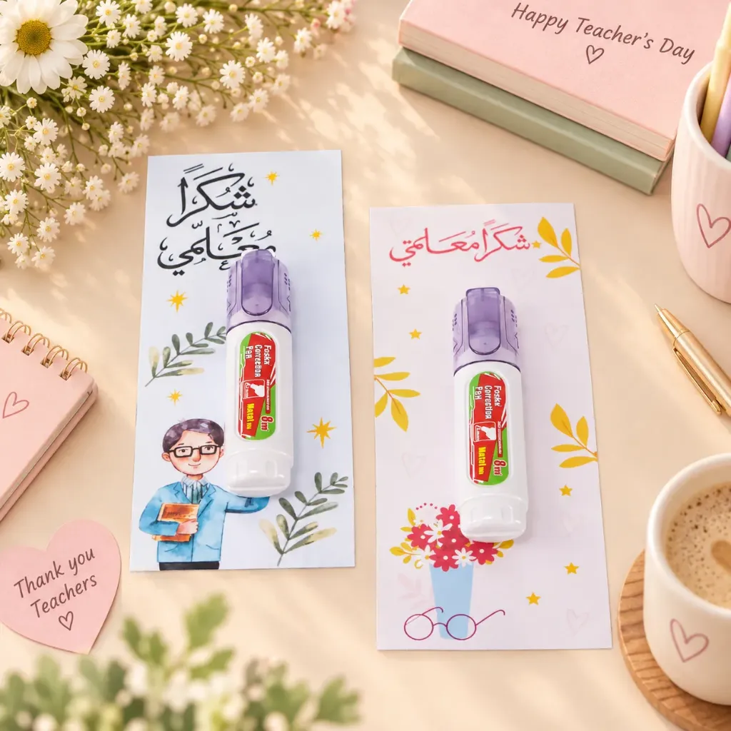 Correction with Card Teacher’s Day Gift