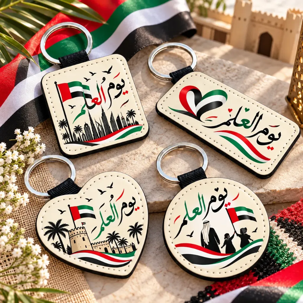 UAE Flag Day & National Day Keychain