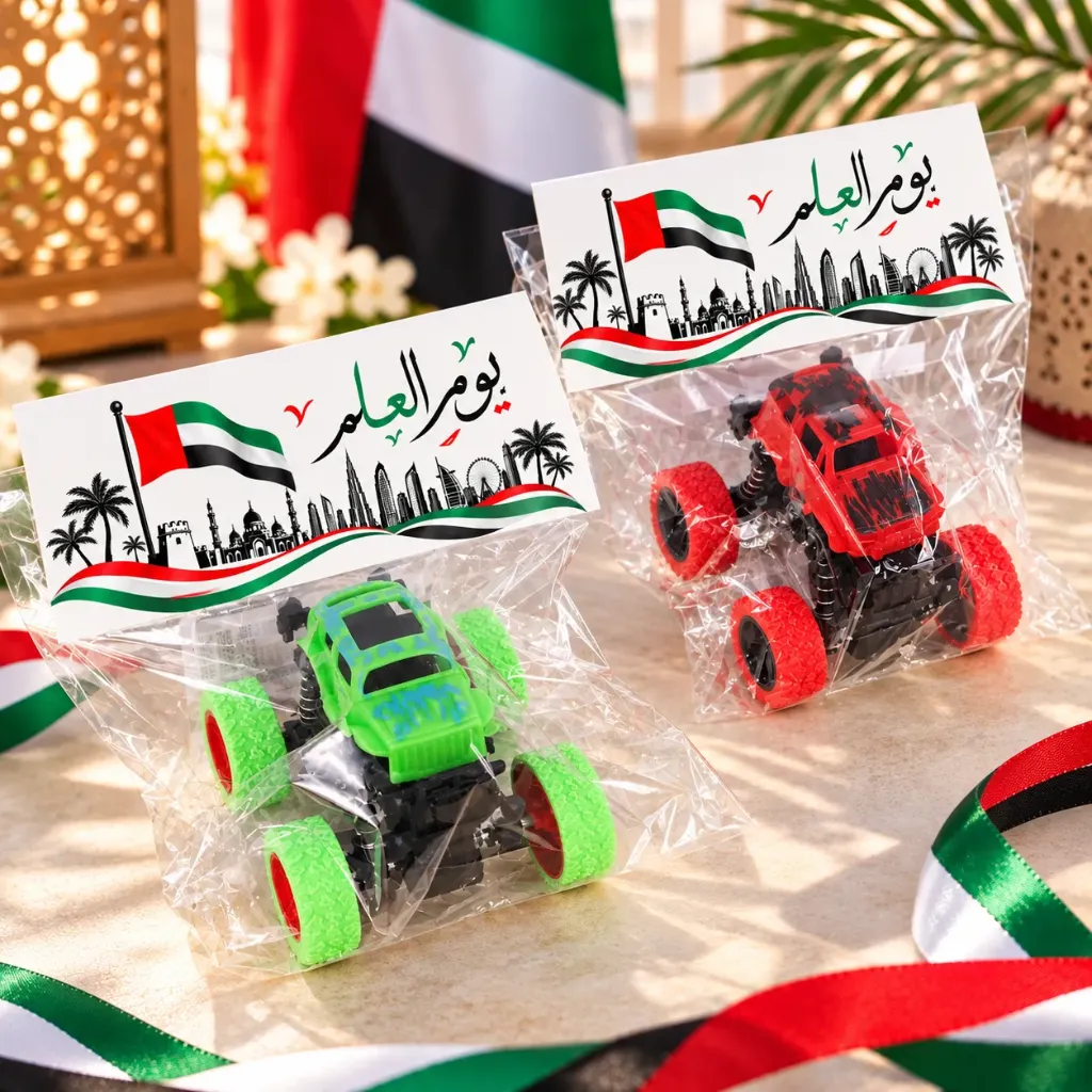 UAE Flag Day & National Day Mini Monster Truck Toy
