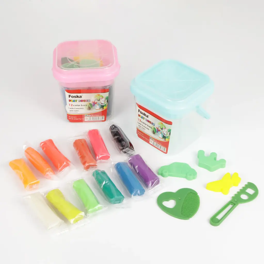 Child-Friendly Play Dough Kit with Tool for Girls and Boys