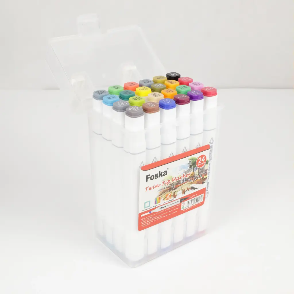 Twin-tip marker (24 colors)