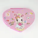 72pcs heart-shaped paint set