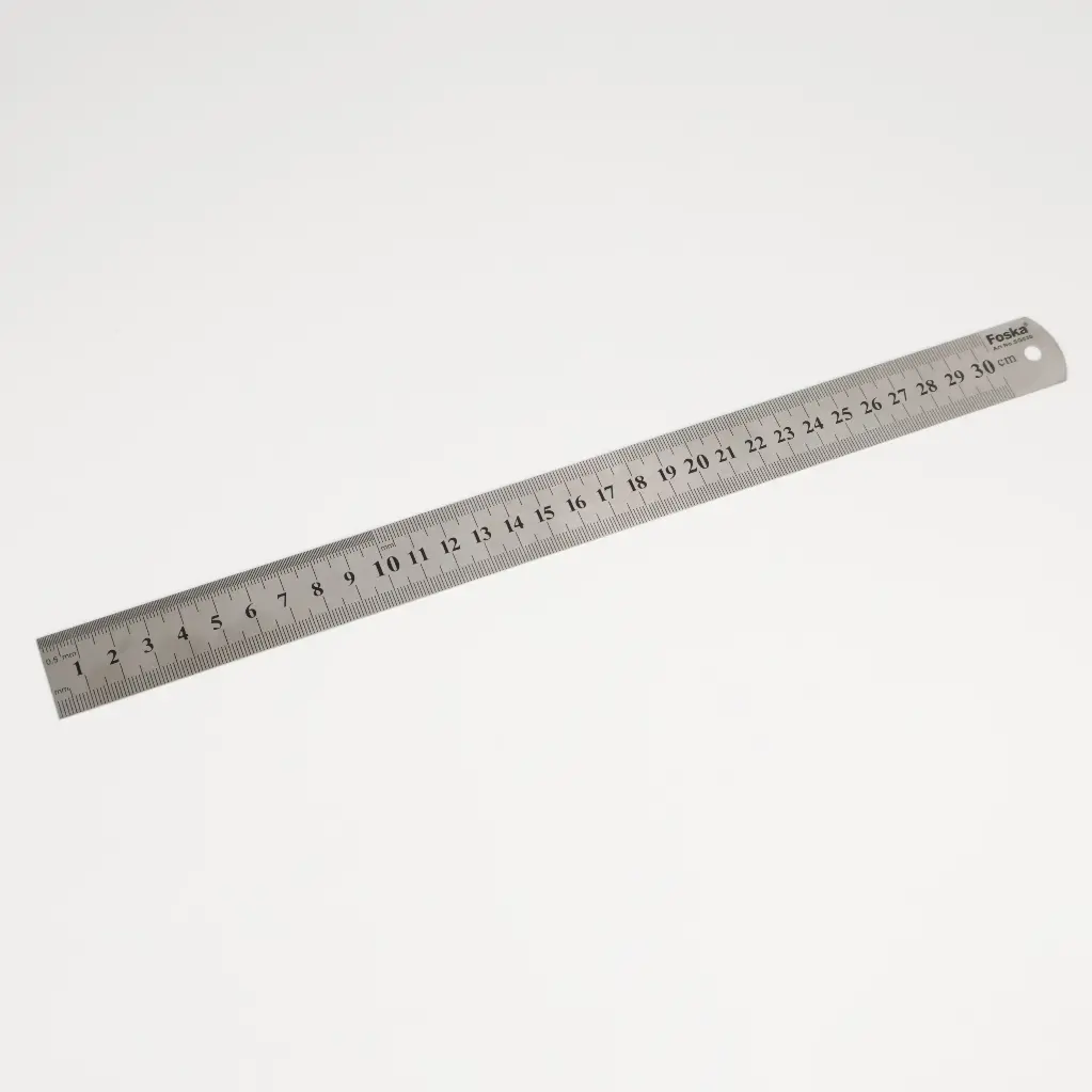 Stainless Steel Ruler (30cm)