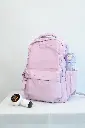 Backpack With USB Cable ( Pink color )