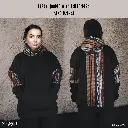 Embroidered Black Hoodie 