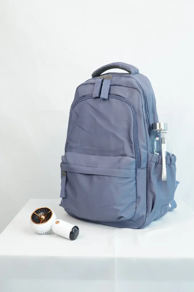 Backpack With USB Cable (Dark Gray Color)