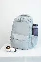Backpack With USB Cable (Light Gray Color)