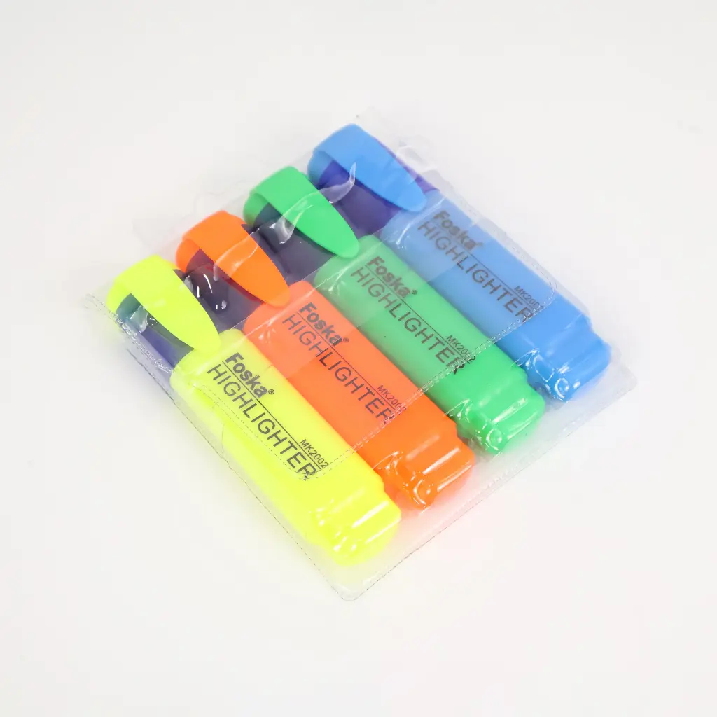 Highlighter markers (4pcs)