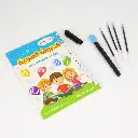  Educational Magic Books set with Magic erasable pens for preschool kids ages +3 years old