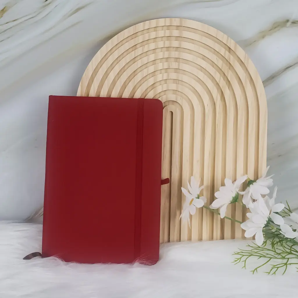 A5 PU Notebook (Red) 