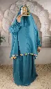 Flower Cotton Prayer set - OCEAN BLUE