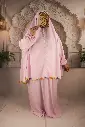 Flower Cotton Prayer set - LILAC 