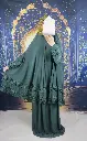 Double Lace Petrol color prayer set