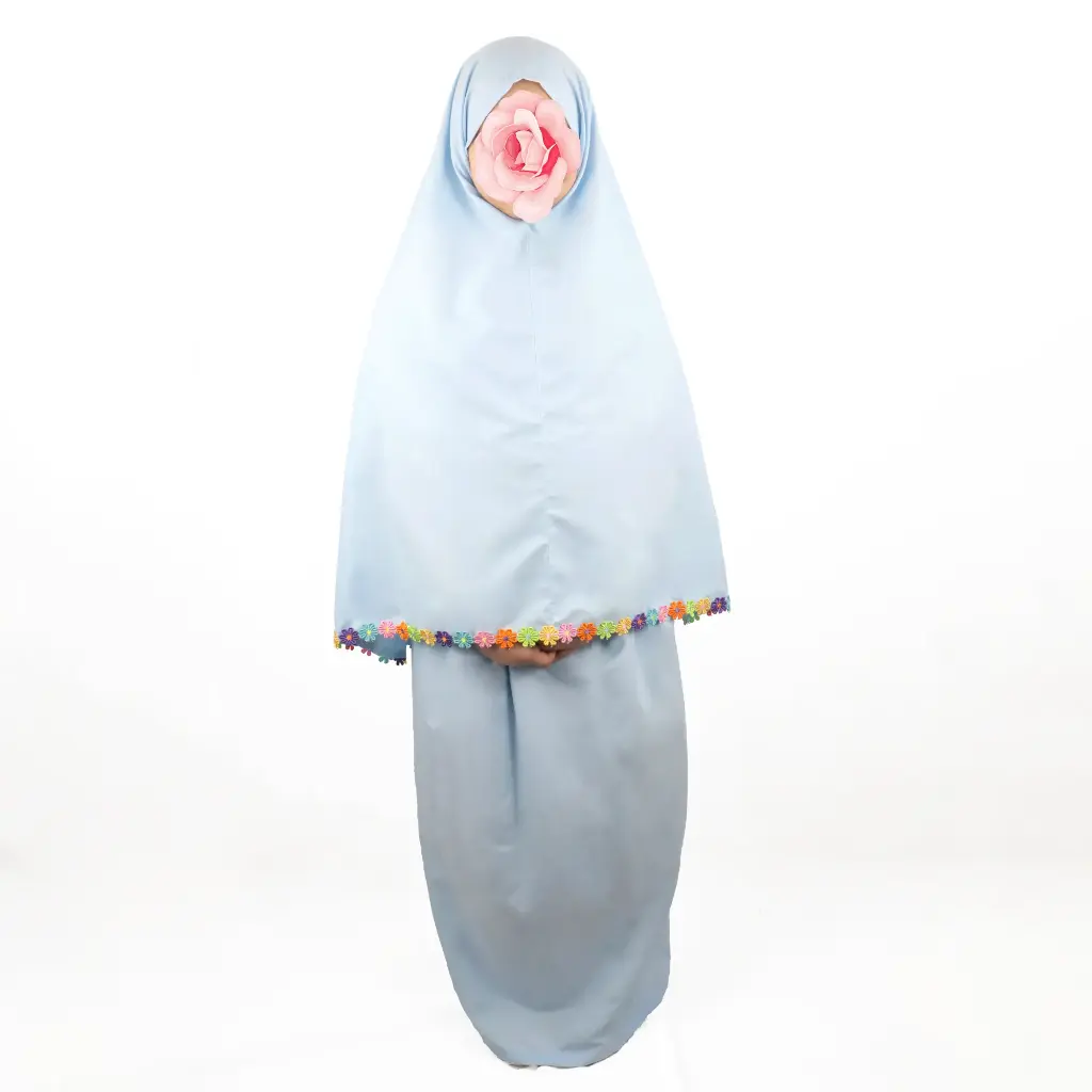 Baby blue Children's prayer sets    