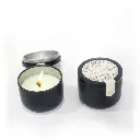 Metal Small Candle Black Color