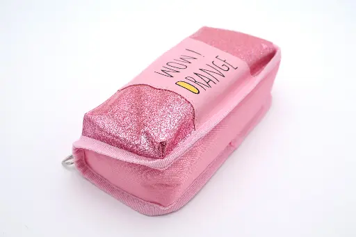 wow orange pink Pencil case
