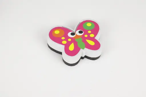 Cartoon Board Eraser - butterfly