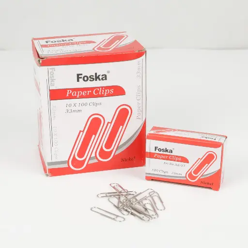 100pcs Paper Clips 33mm