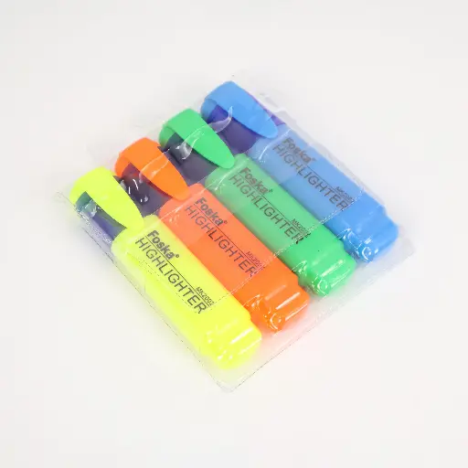 Highlighter markers (4pcs)