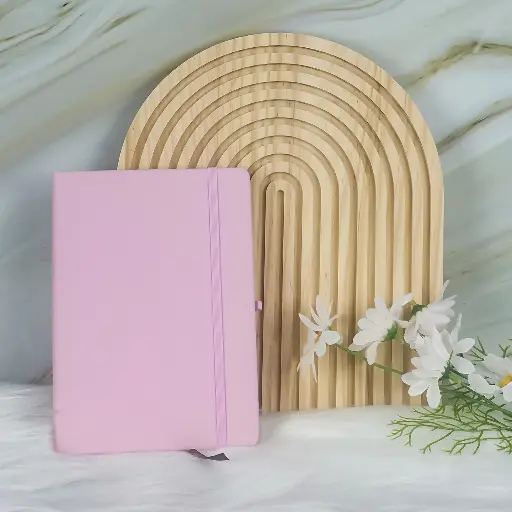 A5 PU Notebook (Pink) 