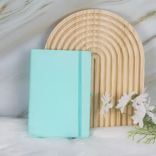 A5 PU Notebook (sky Blue)