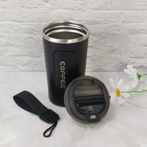 Smart Temperature Stainless Steel Coffee Cup with Digital Display
