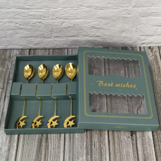 Spoon Set crescent shape (4 pcs ) 