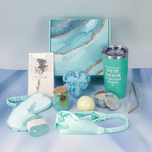  Blue Spa Gift Set for Women 8 PCS 