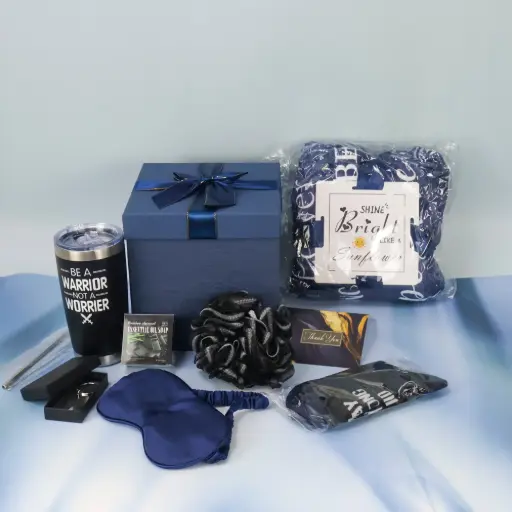  Black Spa Gift Set for Man 7 PCS 