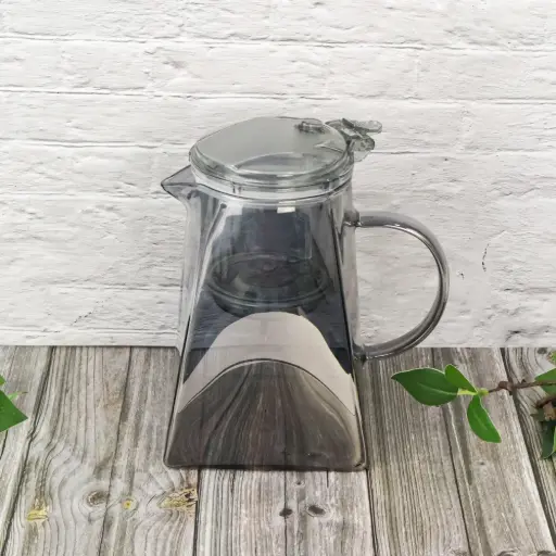 Elegant Glass Teapot with Stainless Steel Infuser