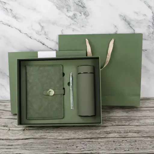 Dark Green Premium quality Gift set 3 PCS 